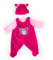 Bayer Design 83877AA Puppenkleidung, Puppenoutfit 33-38 cm, mehrteilige Puppenanziehsachen, Puppenzubehör