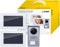 VIMAR K40931 Videosprechenalagen-Set enthält Freisprech-Videohaustelefon LCD 7in, 2-Taste Klingeltableau mit Regenschutz, DIN Netzgerät, 2 Familien