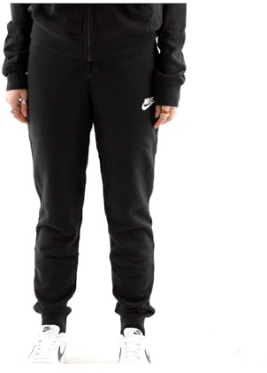 Nike Damen Nsw Club Hose, Black/White, L EU
