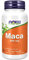 Now Foods Maca, 500mg, Maca Root, Lepidium meyenii, 100 Vegan Capsules, Lab Tested, Soy Free, Vegetarian, Gluten Free, Non GMO