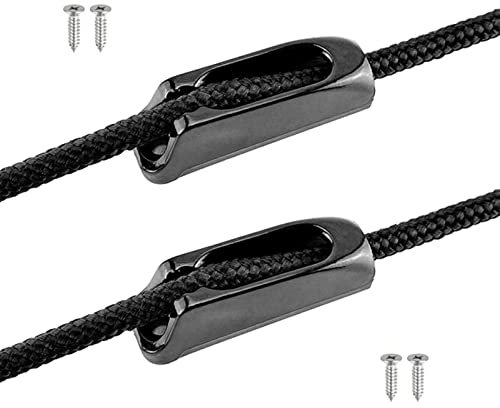 Rope Clam Cleat | Nylon Lock Rope Clam Cleat, Durable Rope Cleat, Kajak Cam Cleat for Tensioning Marine Yacht Ropes to Maintain The Sail-Form Lear-au
