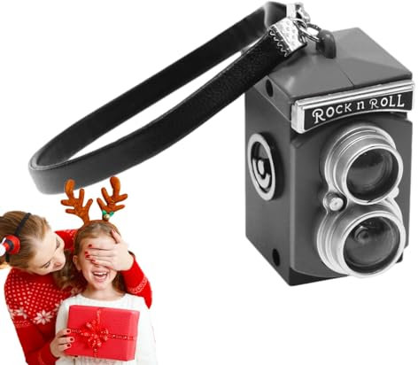 AOKLEY - Cámara de Fotos Vintage - Cámara réflex Digital - Modelo de cámara de Fotos Vintage, decoración, Accesorios de fotografía, Adorno de cámara