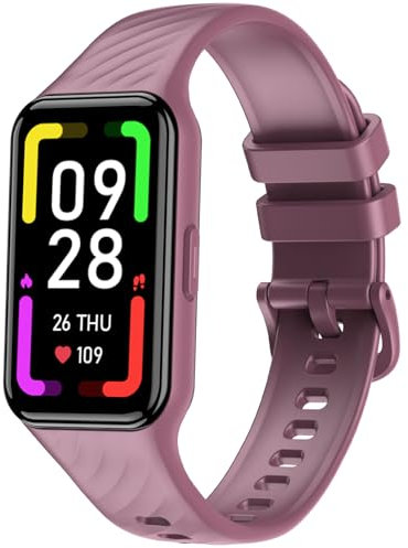 Blackview Smartwatch Uomo Donna,Orologio Fitness Cardiofrequenzimetro 110+ Sportive/SpO2/Sonno/Contapassi, Notifiche Smart Watch Activity Tracker per iOS Android