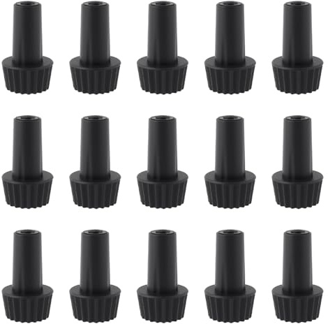Briny River 30pcs Light Switch Knob 20x13x6mm Inner Diameter 3mm Suitable for Floor Lamps Table Lamps, Black