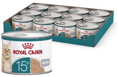 ROYAL CANIN Ageing 15+ Airlift Loaf | 12 x 85 g | Alimento Completo para Gatos Mayores | con EPA & DHA
