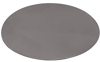 K W Metallscheibe für Räuchersieb – D 5 cm, Edelstahl, Silber, Metallisch