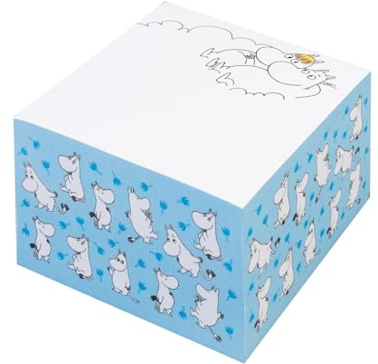 Grupo Erik Memo Block - Moomins Gifts | 400 Sheets - 3 x 3 inches - 7.5 x 7.5 cm Note Block, Small Notepad, Note Pad | Moomin Gifts Under 10 Pounds, Cute Stationery