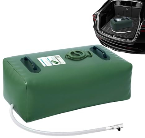 Serbatoio dell'acqua – Serbatoio di idratazione di grande capacità, borsa per l'acqua pieghevole portatile | Sacca per bere senza BPA | Sistema di idratazione a tenuta stagna, per escursionismo e