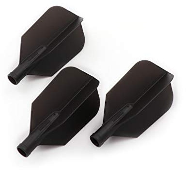 CUESOUL TERO AK4 Dart Flights Slim with 6 Colors,Set of 3 pcs (Black)