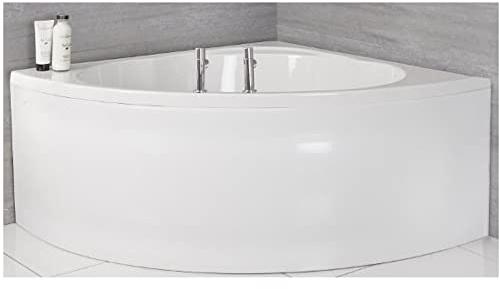 Milano Newby White 1350mm x 1350mm Reversible Corner Bath Panel