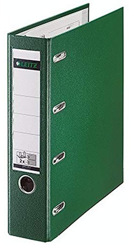 Leitz Doppelordner 10120055 2xDIN A5 quer 75mm PP grün