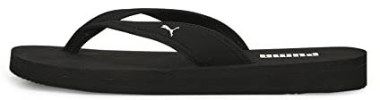 PUMA Damen Sandy Flip-Flop, Black White, 39 EU