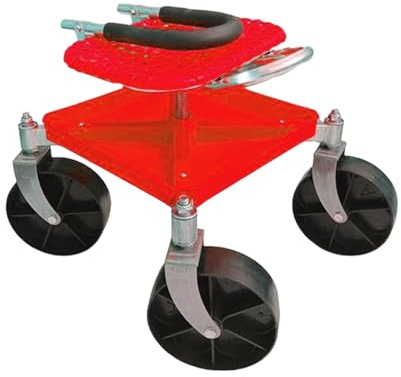 Gardening Stool 150kg Weight Capacity, Adjustable Height, Cart | Foldable Gardening Stool For Planting With Tool Tray Seeding Plant Pruning Transplanting Branch Trimming Outdoor Lawn Yard