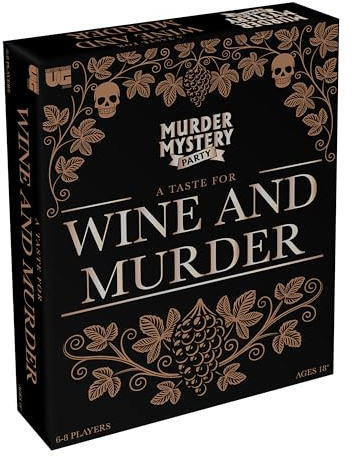 Murder Mystery Party Game-A Taste For Wine & Murder