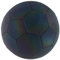 MaxiMondo Fußball Größe 5 - Fussball Holografisch/Reflektierend - Fussball Geschenke Jungen - Football für Innen- und Außenbereich - Kinder und Erwachsene - Nylon - Schwarz