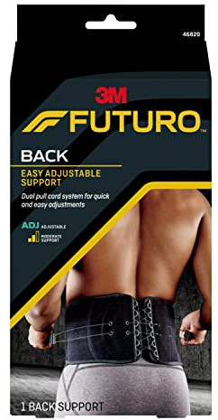 FUTURO Easy Adjustable Back Support, Adjustable