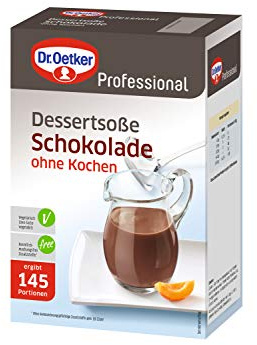 Dr. Oetker Professional Dessertsoße Schokolade ohne Kochen, 1 kg