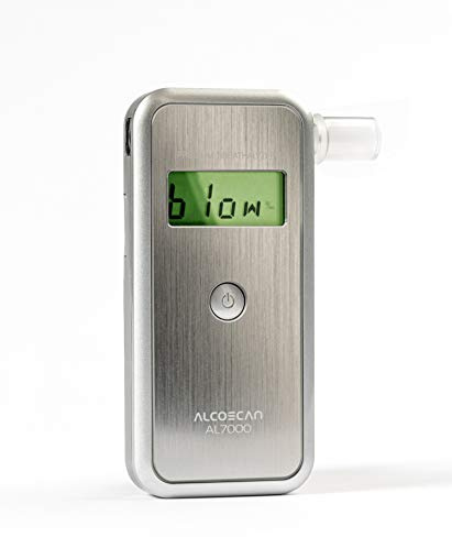 ETILOMETRO Digitale con SENSORE SOSTITUIBILE AL7000 Deluxe, nella Versione Piu' ACCESSORIATA in Eco Box - Garanzia E Assistenza da Italia