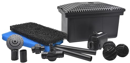 pond boss Medium Filter Kit with Pump for Ponds and Water Features
