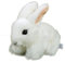 Teddys Rothenburg Kuscheltier Hase Hoppel liegend weiß 18cm Plüschtier Plüschhase