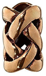 NKlaus Bartperle Haarschmuck NEMETONA Celtic Bronze Lockenperle 6404