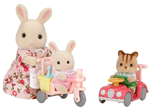 SYLVANIAN FAMILIES 5040 Tricycle + Mini Voiture Bebes