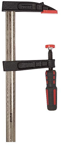 Trend Serre-joint à action rapide, 300mm x 100mm, Barre en acier robuste zingué, FC/300