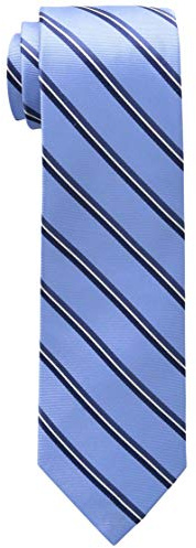 Tommy Hilfiger Men's Stripe Tie, Blue, One Size