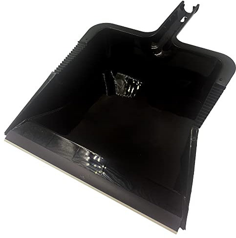 Garden Dustpan | Industrial Trade Heavy Duty Dustpan Ideal for Builders and Gardening to Collect Dust, Dirt, Crumbs, and Leaves | 31cm Plastic Large Outdoor Dustpan