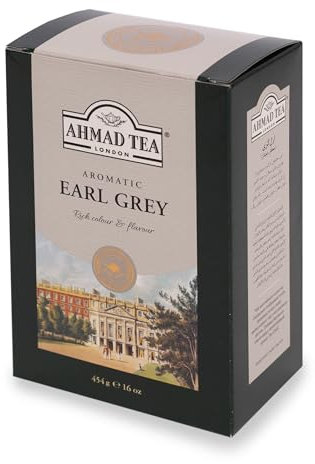 Ahmad Tea Aromatic Earl Grey Tea - 500g Loose Leaf Tea