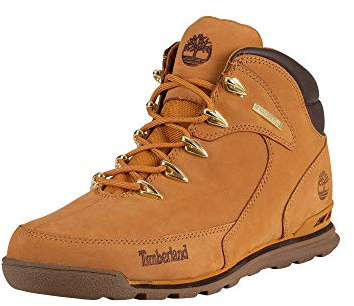 Timberland Euro Rock_EK Euro Rock Hiker, Herren Kurzschaft Stiefel, Braun (Wheat), 45.5 EU (11 Herren UK)
