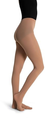 Capezio CA1EV 126 ultramjuk fotad tajt med självstickade midjeband tights