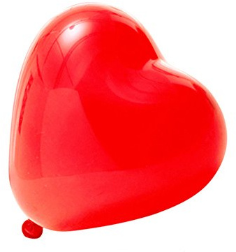 logei® 100 pezzi Cuore Pallocini Amore Pallocini Pallocini decorazione per Valentino, Fidanzamento, Matrimoni-Rosso