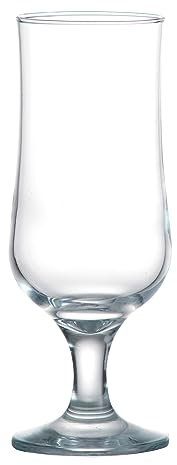 Quatre verres à bière à pied Ravenhead, forme tulipe, transparent, 40 cl