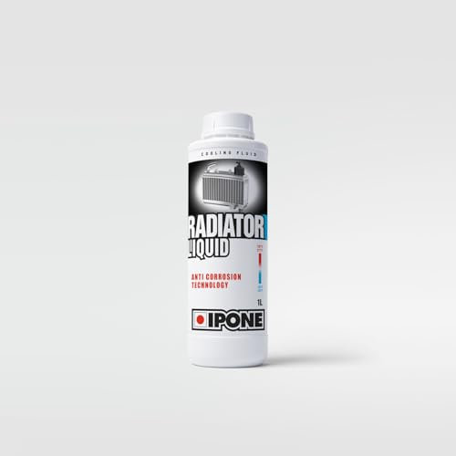 IPONE - Liquido di raffreddamento per Moto - Liquido per radiatore - Tanica da 1 litro - Protezione Antigelo fino a -38°C - Tecnologia anti-corrosione - Pronto all'uso