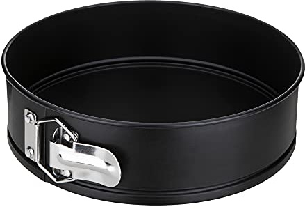 iCook 8-inch Non Stick Spring Form Cake Pan, Carbon, Multicolour