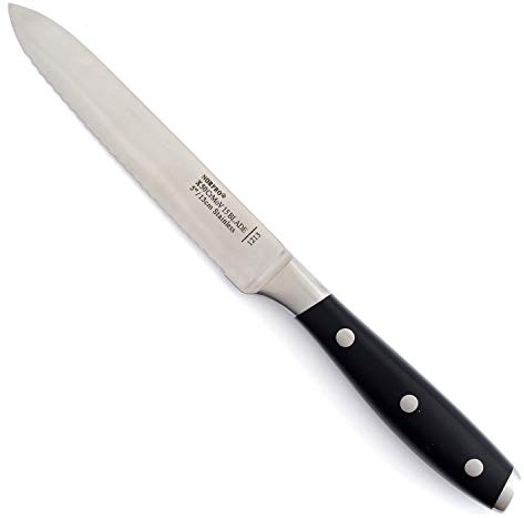 Norpro Stainless Steel 5-Inch Serrated Utility Tomato Knife