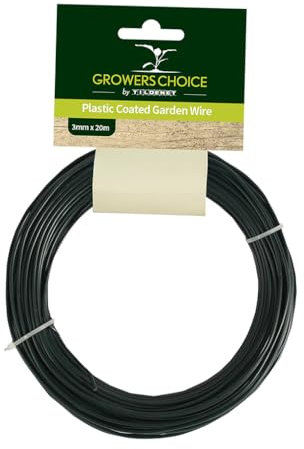 Tildenet 30 m, 2 mm, mit Kunststoffbeschichtung, Coil, Grün