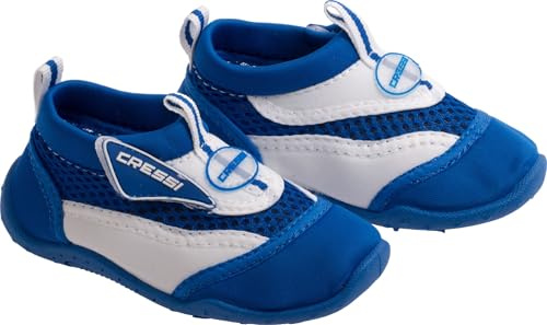 Coral JR Shoes White/Blue 30