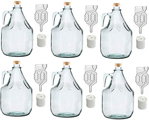 24-Piece Fermentation Set, Stoppers + Fermentation Tubes + Screw Caps, 5 Litre, BDG5Z
