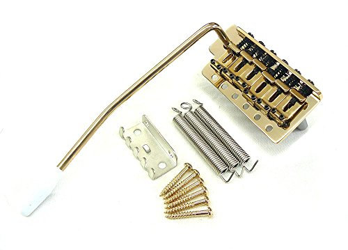 Vintage Tremolo Bridge ML-Factory BS 005 gold Saitenabstand 10.5mm