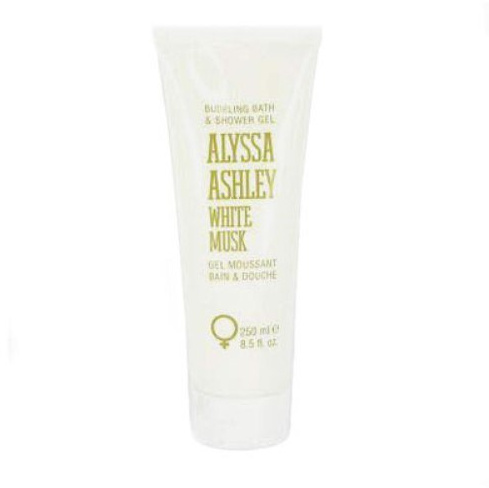 White Musk by Alyssa Ashley Bubbling Bath & Shower Gel 250ml