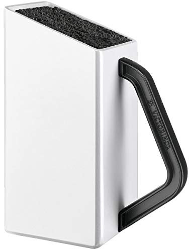 Victorinox Bloque de cuchillos sin contenido, compacto, almacenamiento seguro de cuchillos, blanco