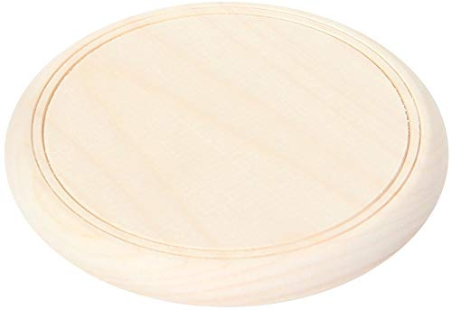 Bartl 100273 Bierdeckel aus Holz-Ahorn, Bier untersetzer unbedruckt, Wiederverwendbar bis zur Rente