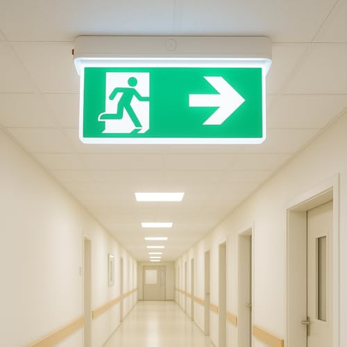 LED Akku Fluchtwegleuchte EXIT IP65