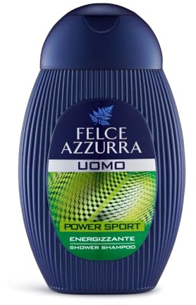 Gel de ducha y Champú Dynamic para hombre, 2 en 1: cuerpo y cabello, 250 ml