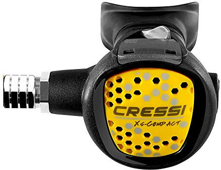 Cressi Premium Oktopus mit gelben Schlauch