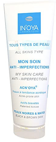 Mon Soin Anti-Imperfections ACN’OYA – Peaux noires et mates – Crème anti-boutons – Soin pour le visage anti acné – Elimine les boutons du visage, dos et corps – 30 ML