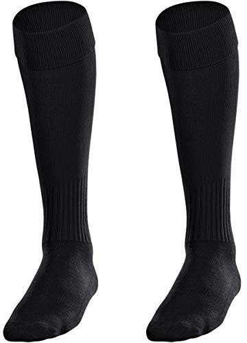 JAKO Unisex Stutzenstrumpf Uni 2.0, Schwarz, 39-42