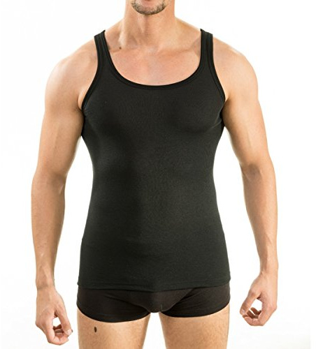 HERMKO 63000 Herr funktionsunderkläder undertröja (flera färger) , Größe Herren:12 (XXXXXXL), Farbe:schwarz
